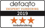 Codan Forsikring Innbo Standard -  3 Defaqto stjerner