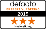 Codan Forsikring Hus Standard -  3 Defaqto stjerner